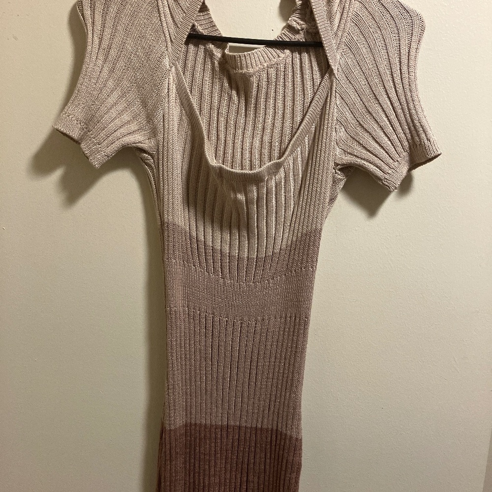 Woman’s BodyCon Slim Fit Short Sleeve SizeL